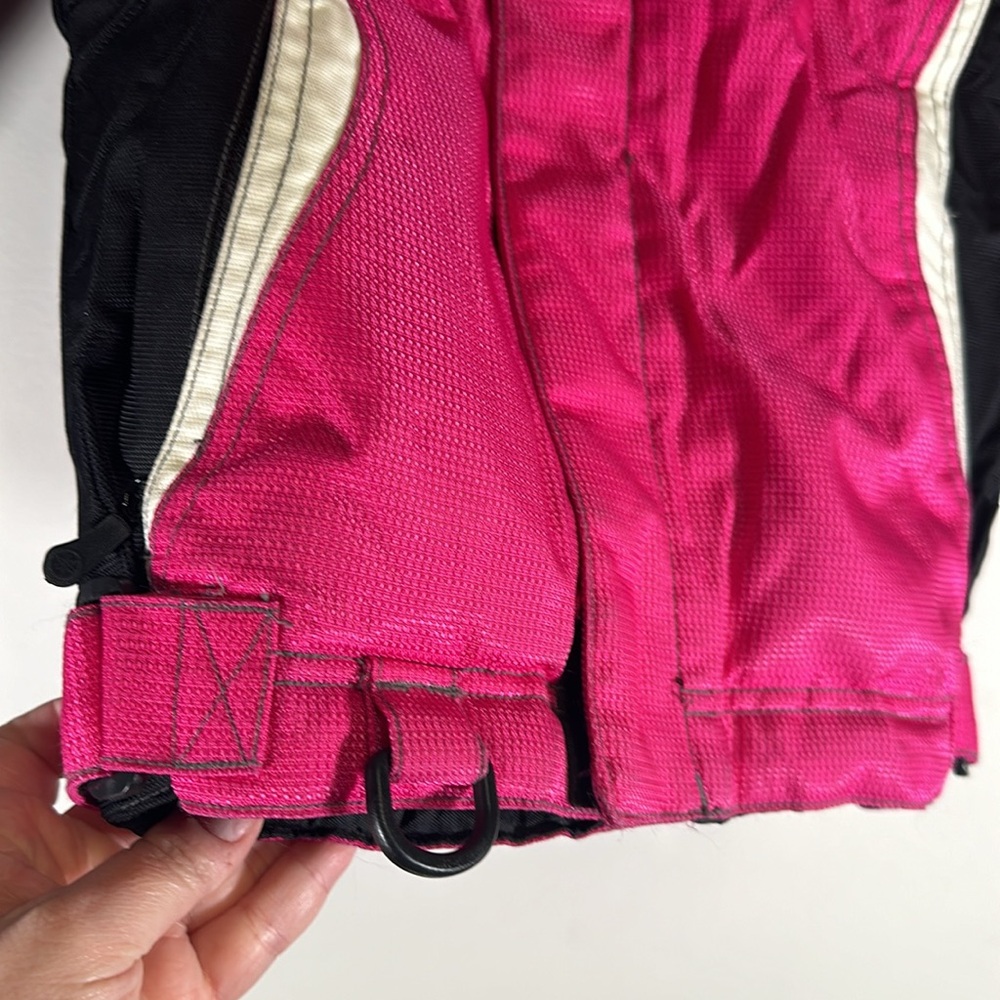 Yamaha Youth Adventure Hooded Jacket Size 6 Pink Black - Picture 3 of 8